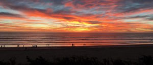 Sunset at Pacific Beach