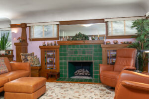 3311 29th - Living Room Area with Fireplace