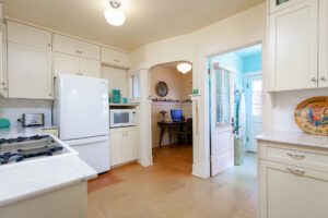 3311 29th St - Kitchen with Views to the Laundry Area and Breakfast Nook