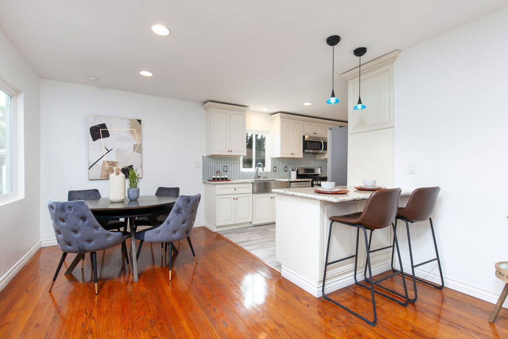 1422-24 Felton Street - View of the Kitchen and Dining Area