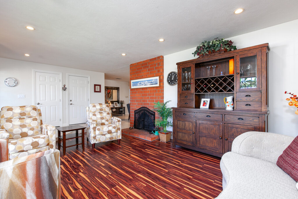3970 Mount Albertine Way - Living Room with Fireplace
