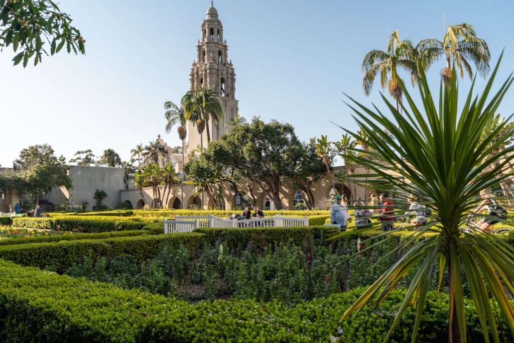 Balboa Park in North Park San Diego