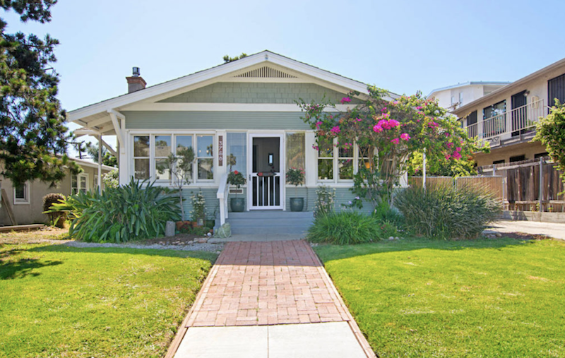 Craftsman-style home in North Park, San Diego representing a typical residential property