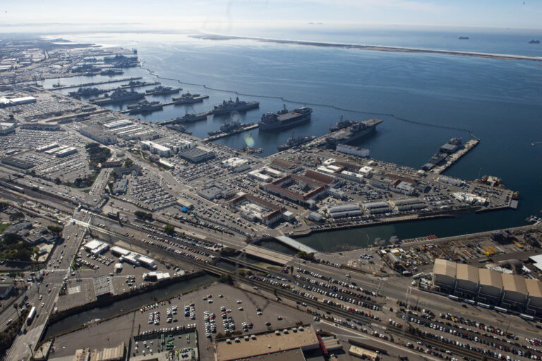 Aerial Photo of Naval Base San Diego Image Courtesy of https://www.navy.mil