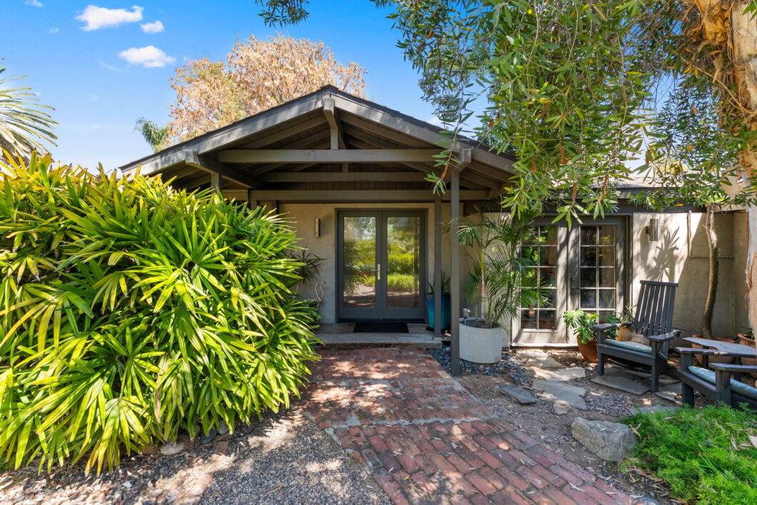 front entrance of home in Rancho San Diego